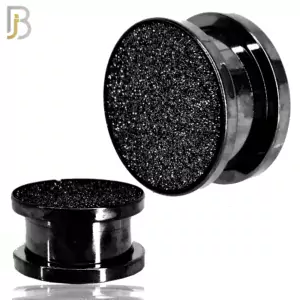 Black Plated Surgical Steel Solid