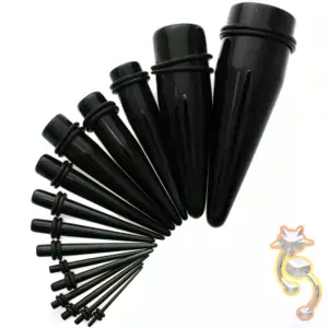 EX1K - Black Color Acrylic Expander Sold as Pair