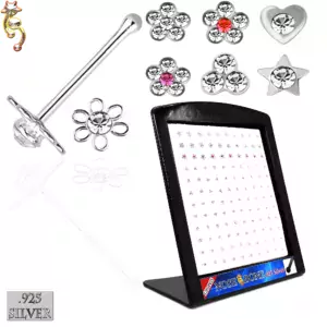 925 Sterling Silver Nose Bone with
