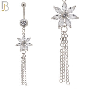 Dangling Flower with Chain Design