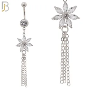 Dangling Flower with Chain Design
