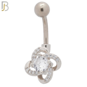 Stainless Steel Flower Twisted Banana