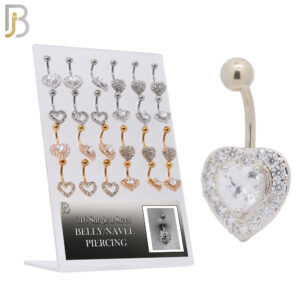 Heart Designs Banana Navel