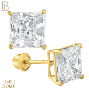 Yellow Gold Screw Back Stud