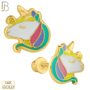 Yellow Gold Unicorn Design