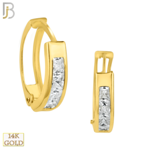 Yellow Gold Four Square Channel