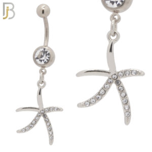 Dangling Starfish Design Belly Ring