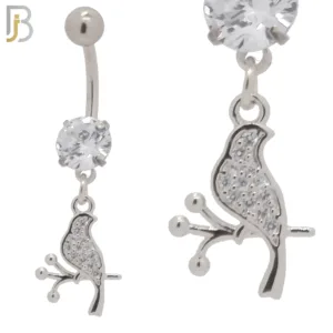 Dangling Bird on Branch with CZ