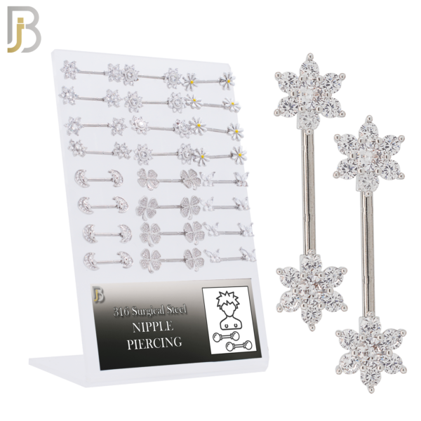316 Surgical Steel Nipple Rings