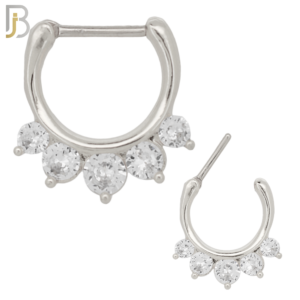 Surgical Steel Graduated Zircon Nose Clicker