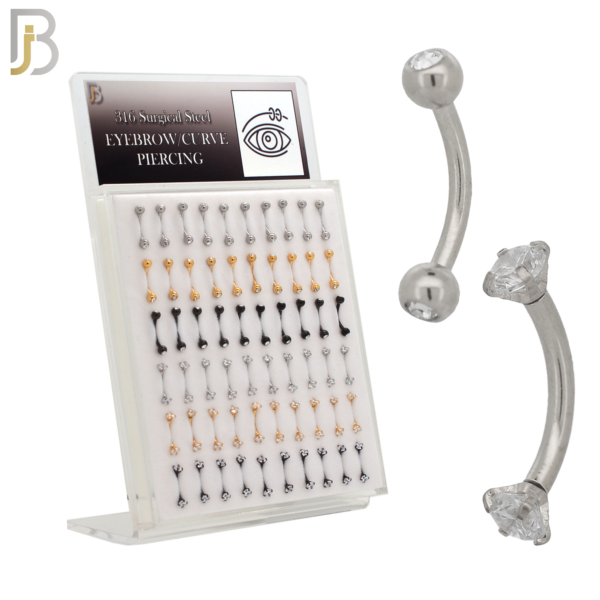 Barbell External Threaded with Bezel
