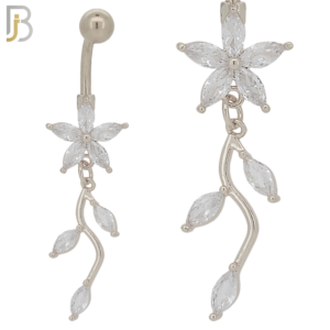 Flower with Dangling Vine