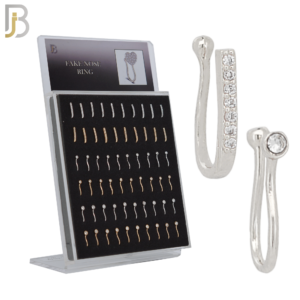 Brass Fake Nose Ring with Different Designs