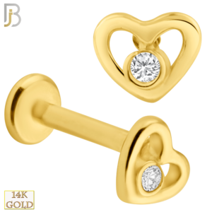 14k nipple jewels