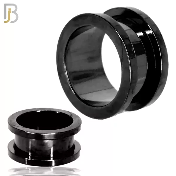 Black Plated Surgical Steel Tunnel