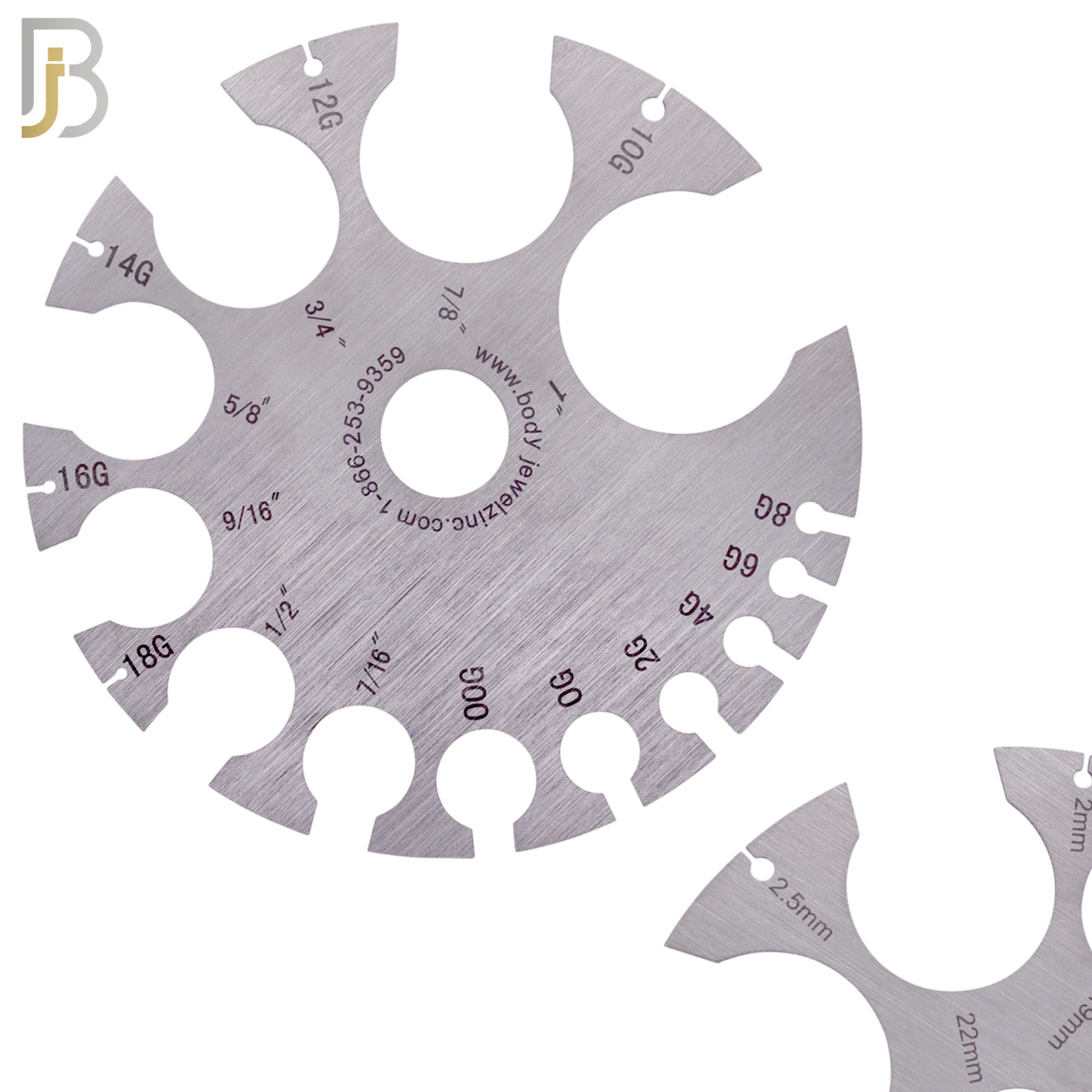 Stainless Steel Piercing Gauge Wheel Body Jewelz