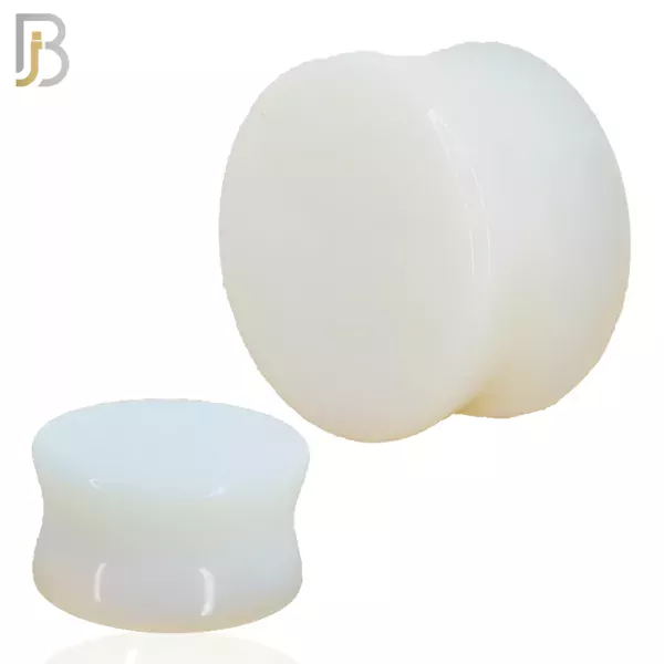 Natural Opalite Double Flare Plugs