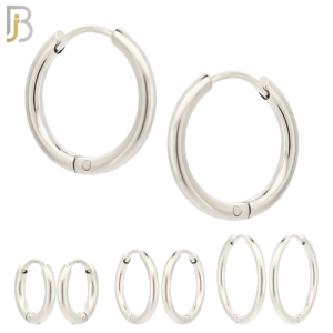 316L Stainless Steel 2mm Thickness Plain Hoops Design