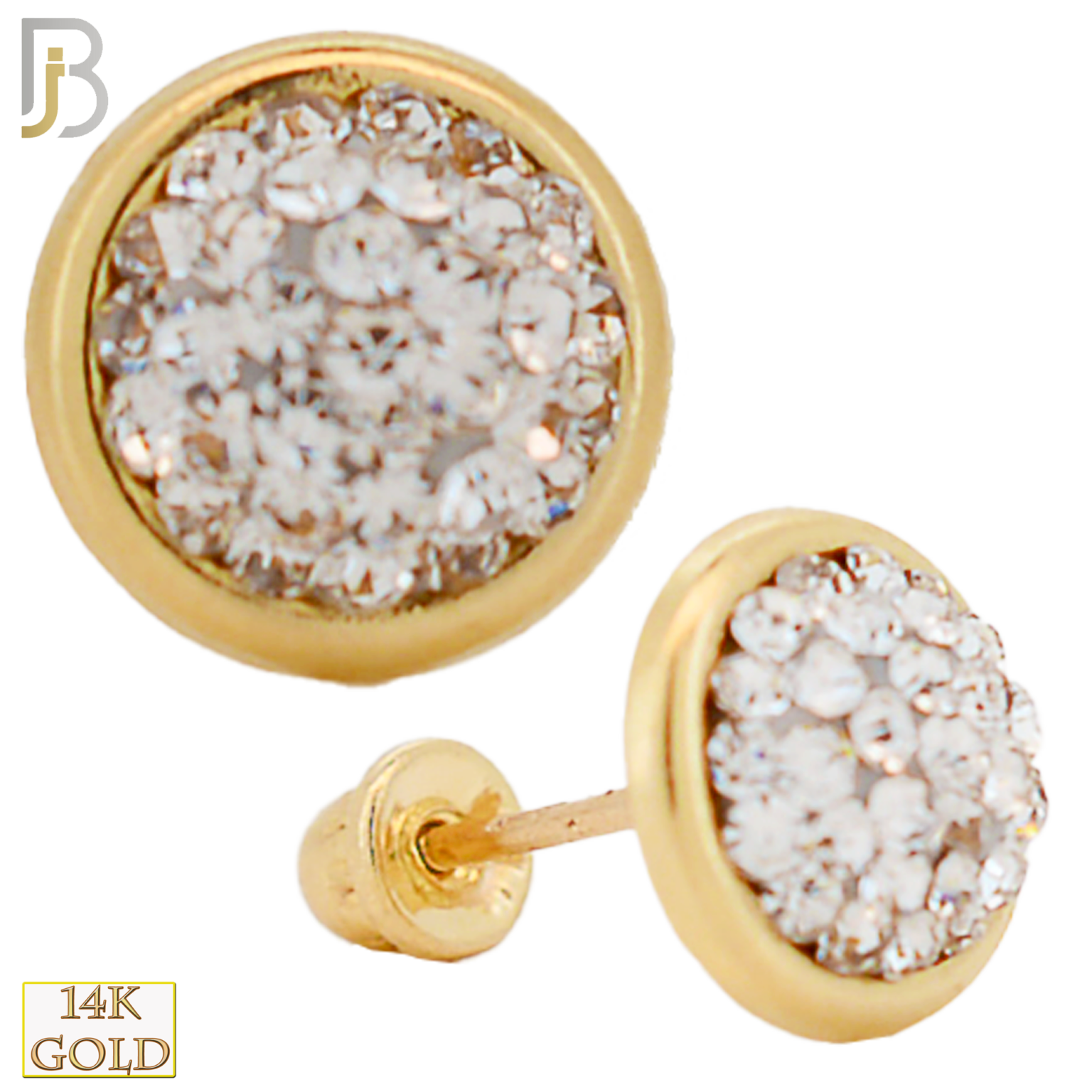 14k Earrings Stud, Ear Stud, Real Gold, Ear Piercing, Wholesales