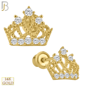 14k Solid Gold Crown Design